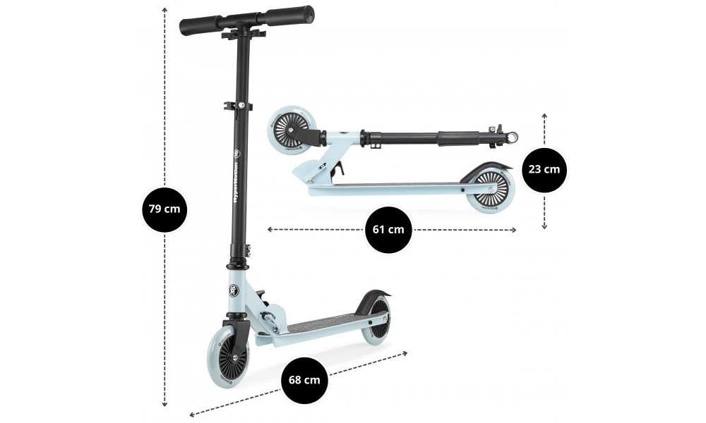Scooter HyperMotion Willy light blue - 8