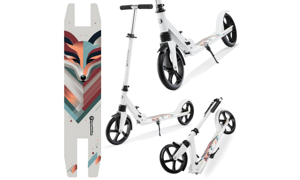 Самокат HyperMotion City Swift 12 white - 9