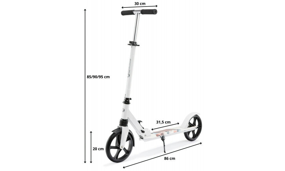 Scooter HyperMotion City Swift 12 white - 12