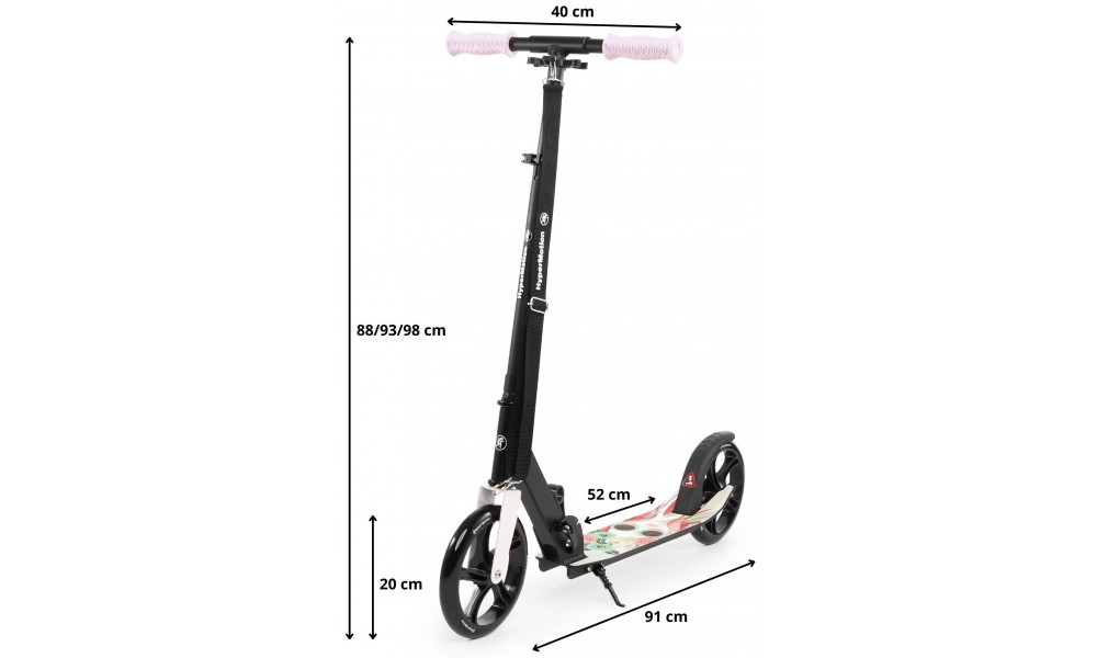 Scooter HyperMotion Vibe black-pink - 11