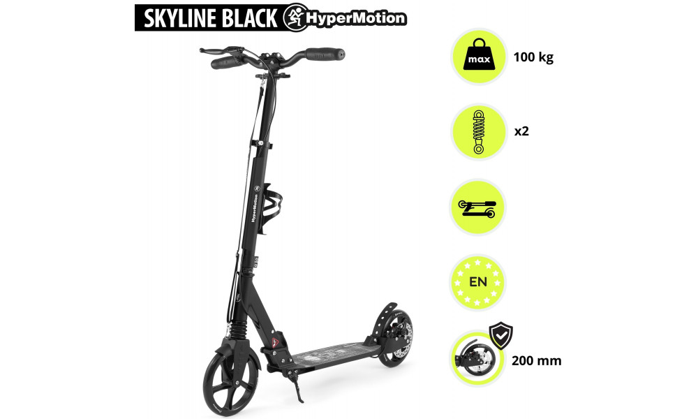 Scooter HyperMotion Skyline black - 3