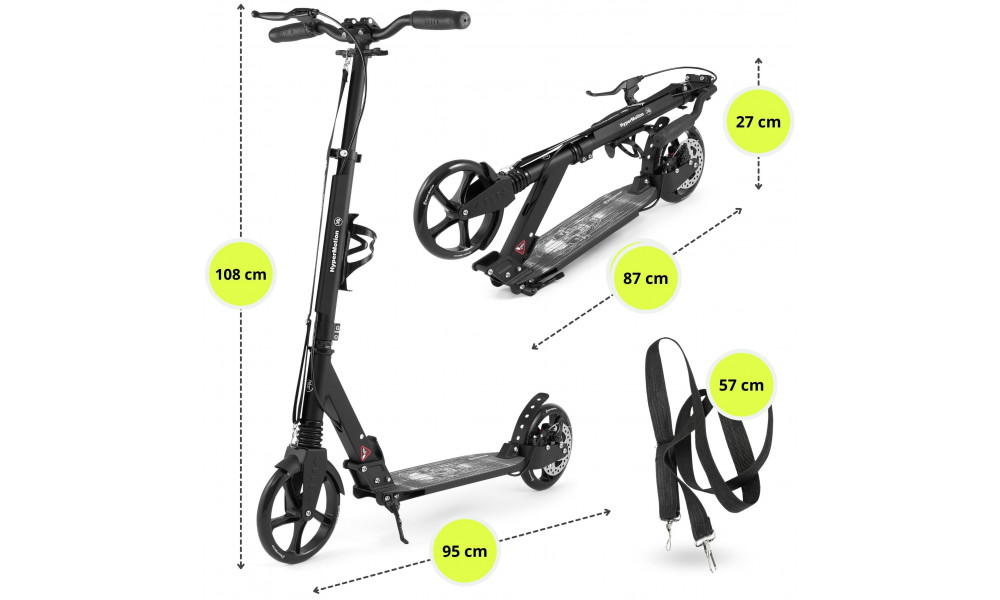 Scooter HyperMotion Skyline black - 11
