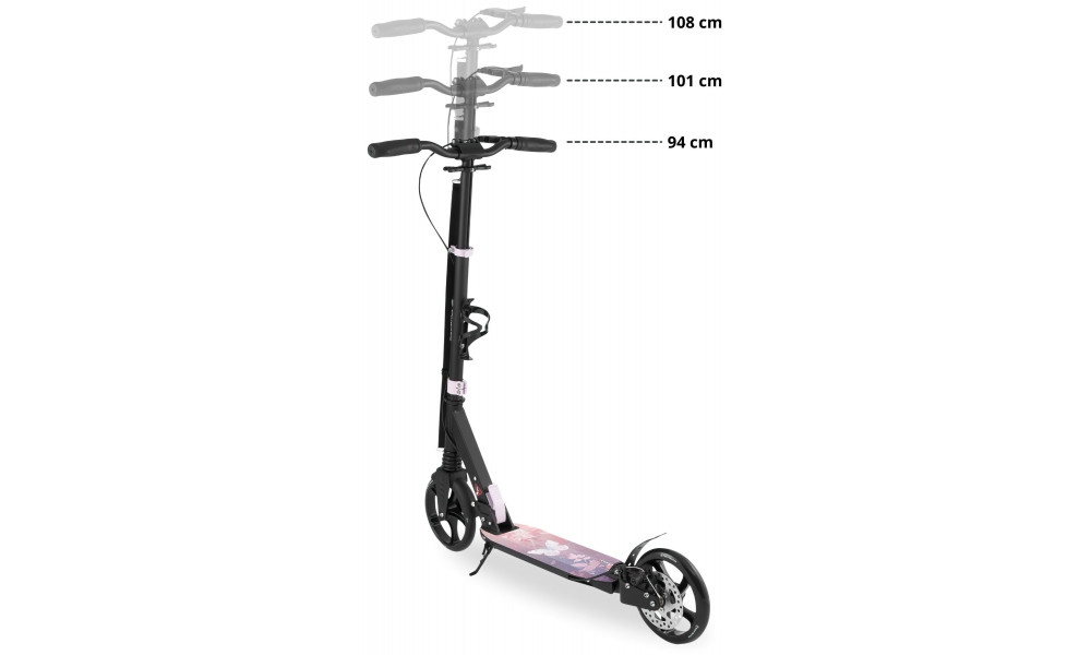 Scooter HyperMotion Skyline black-pink - 12