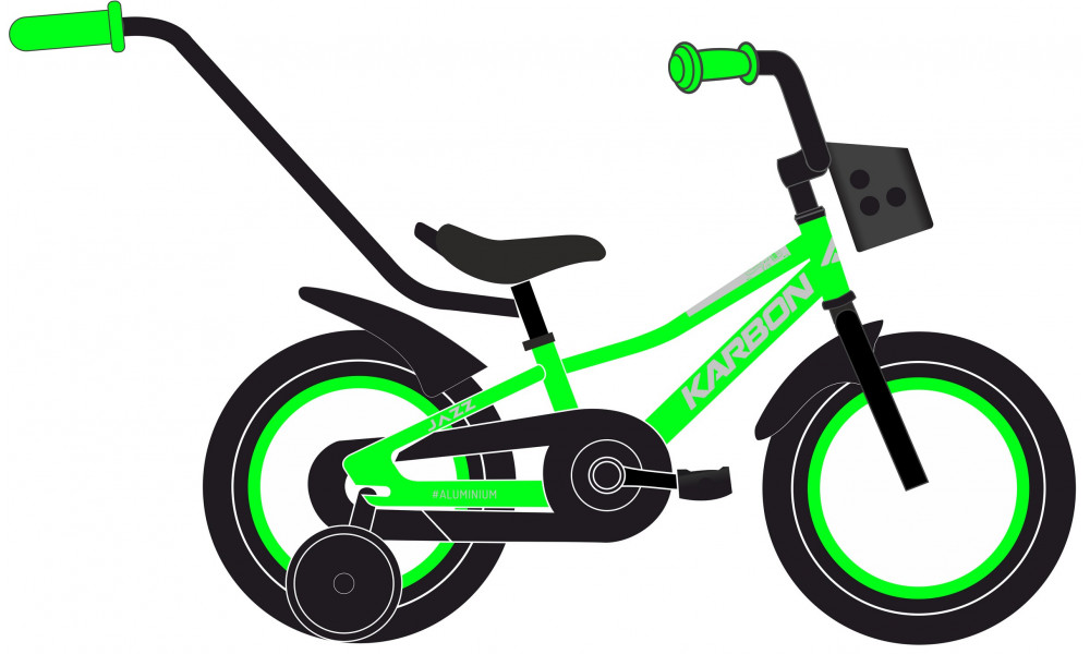 Bicycle Karbon Jazz 14 green neon 