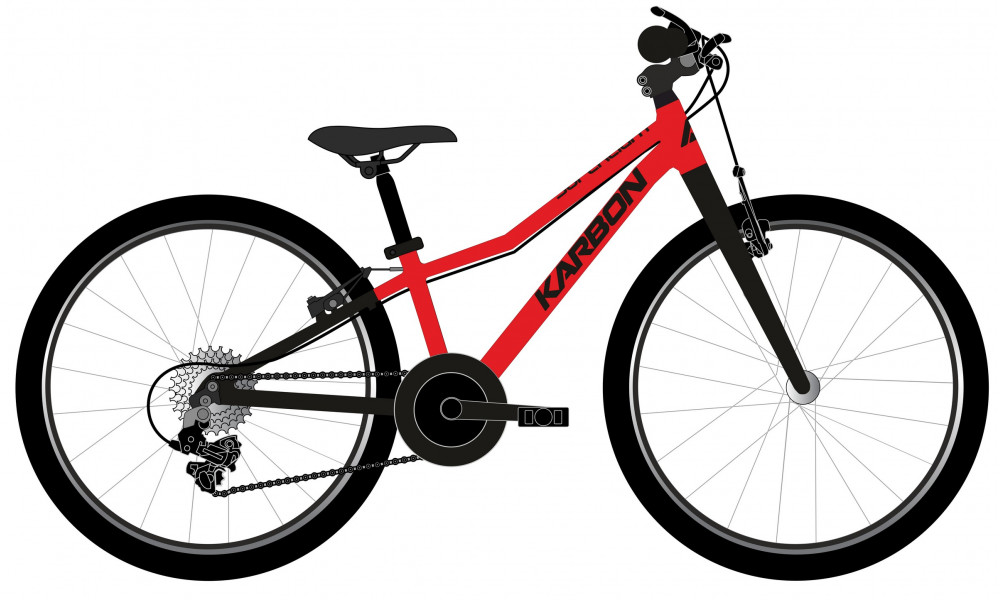 Bicycle Karbon Superlight 26 red 