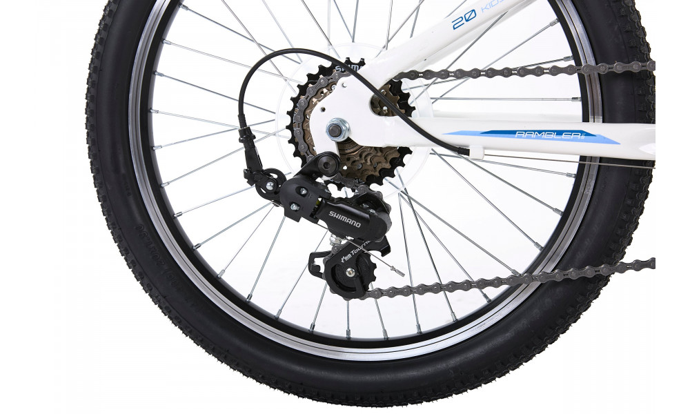 Bicycle Romet Rambler 20 KID 1 2025 white-blue - 5