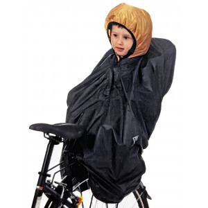 Poncho Bellelli rear seat black-yellow