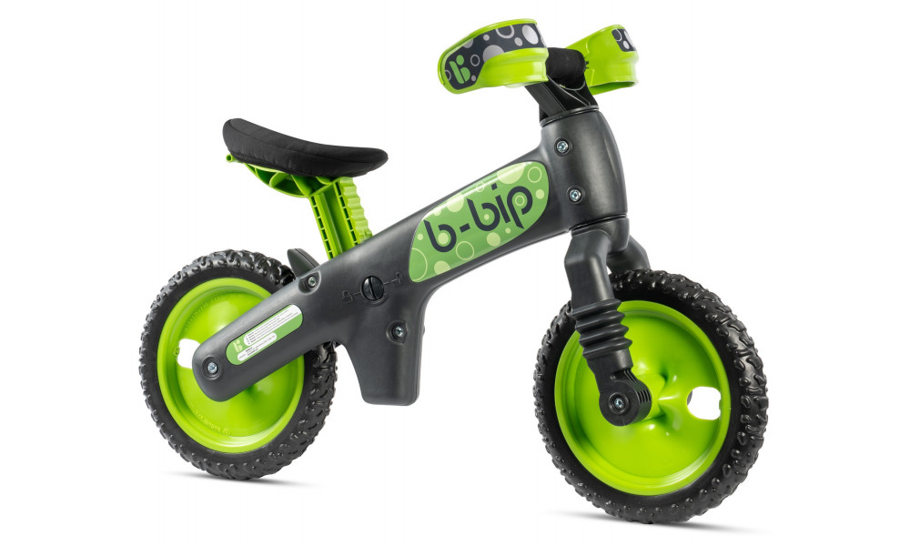 Balance / learner bike Bellelli B-Bip dark grey-green - 4
