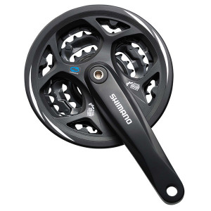 Блок передних звезд Shimano ALTUS FC-M311-42T 170MM 7/8-speed black Блок передних звезд Shimano ALTUS FC-M311-42T 170MM 7/8-speed black