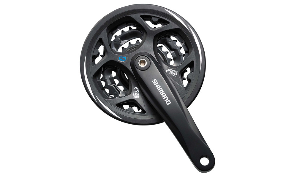 Front crankset Shimano ALTUS FC-M311-42T 170MM 7/8-speed black 