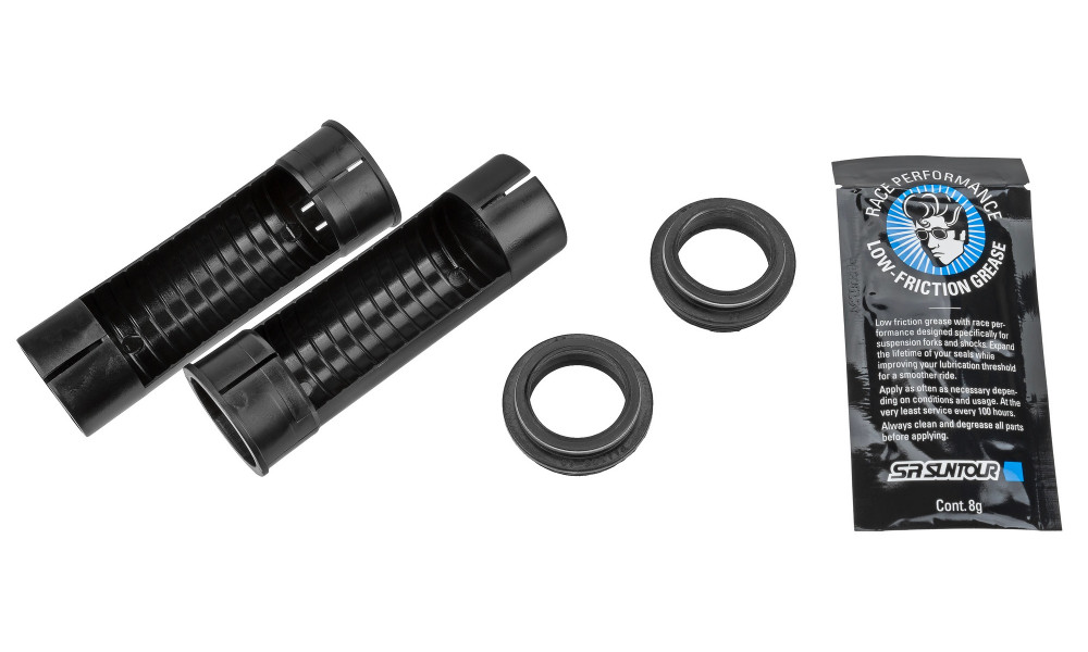 Комплект пластиковых направляющих вставок  и грязевых уплотнений SR Sun 