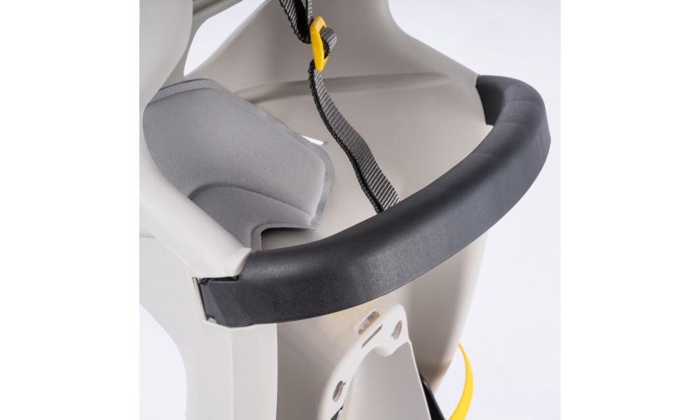 Child seat Bellelli Tatoo Plus B-fix front silk grey - 2