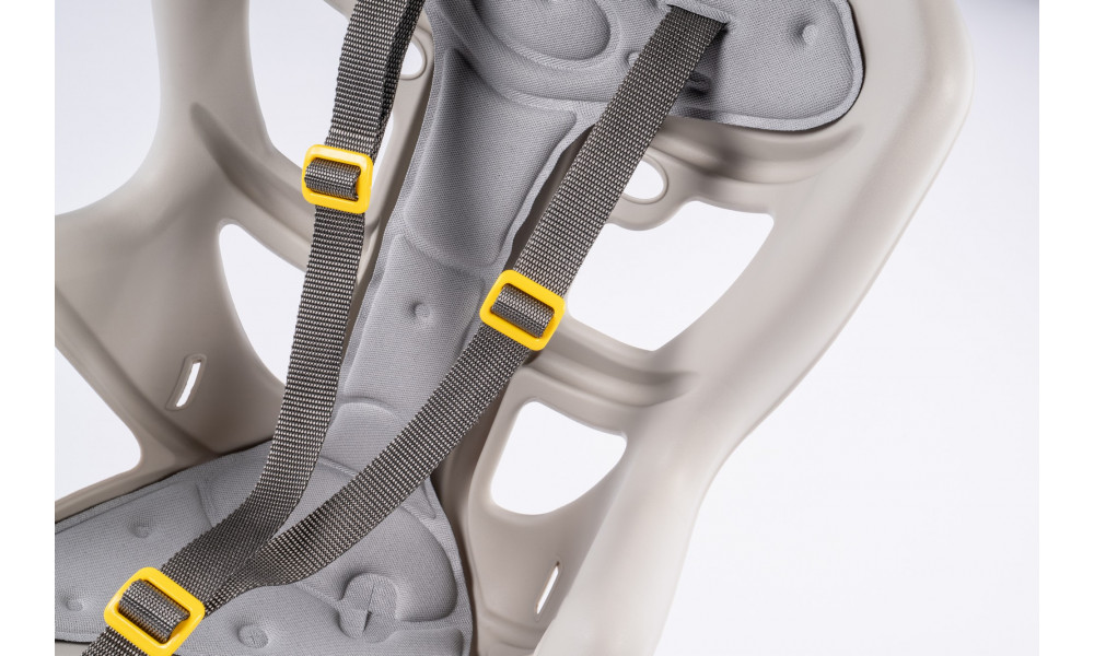Child seat Bellelli Pepe carrier silk grey - 8