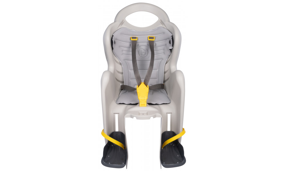 Child seat Bellelli Mr Fox B-fix frame silk grey - 9