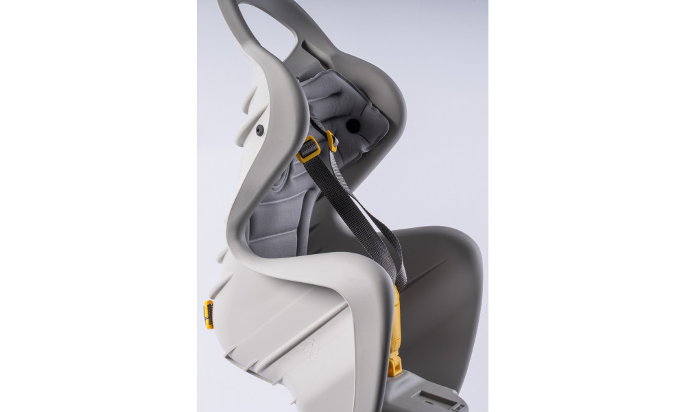 Child seat Bellelli Mr Fox B-fix frame silk grey - 11