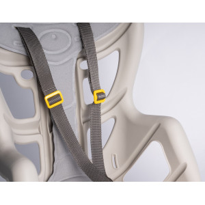 Child seat Bellelli Pepe frame silk grey