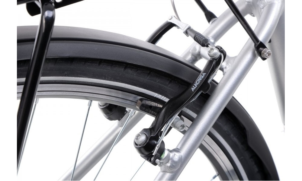 Bicycle Romet Wagant 5 28" 2022 silver-graphite - 29