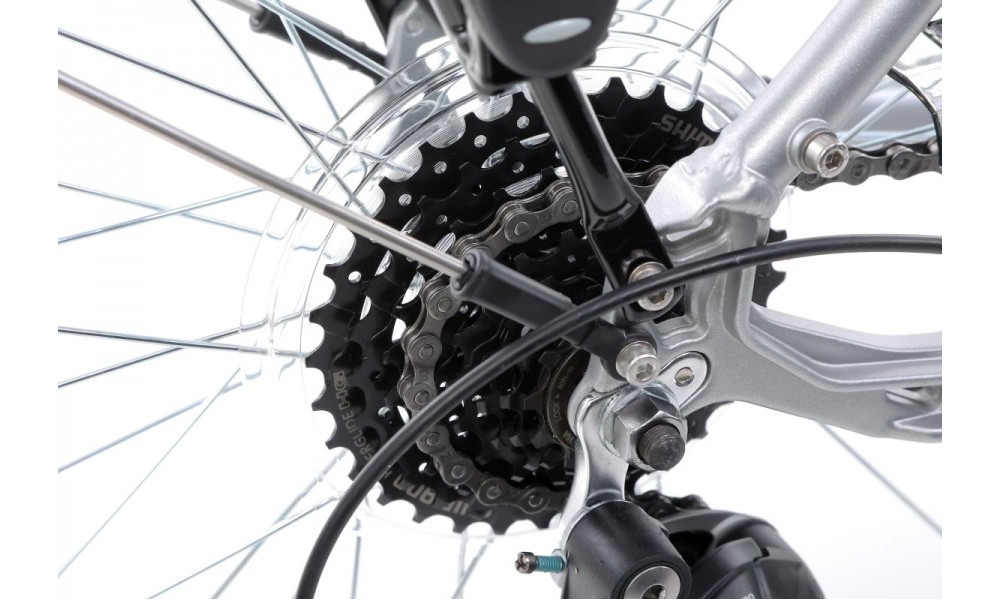Bicycle Romet Wagant 5 28" 2022 silver-graphite - 31