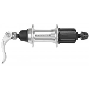 Rear hub SunRace HBM53 QR Alu 8-speed silver-36H Rear hub SunRace HBM53 QR Alu 8-speed silver-36H