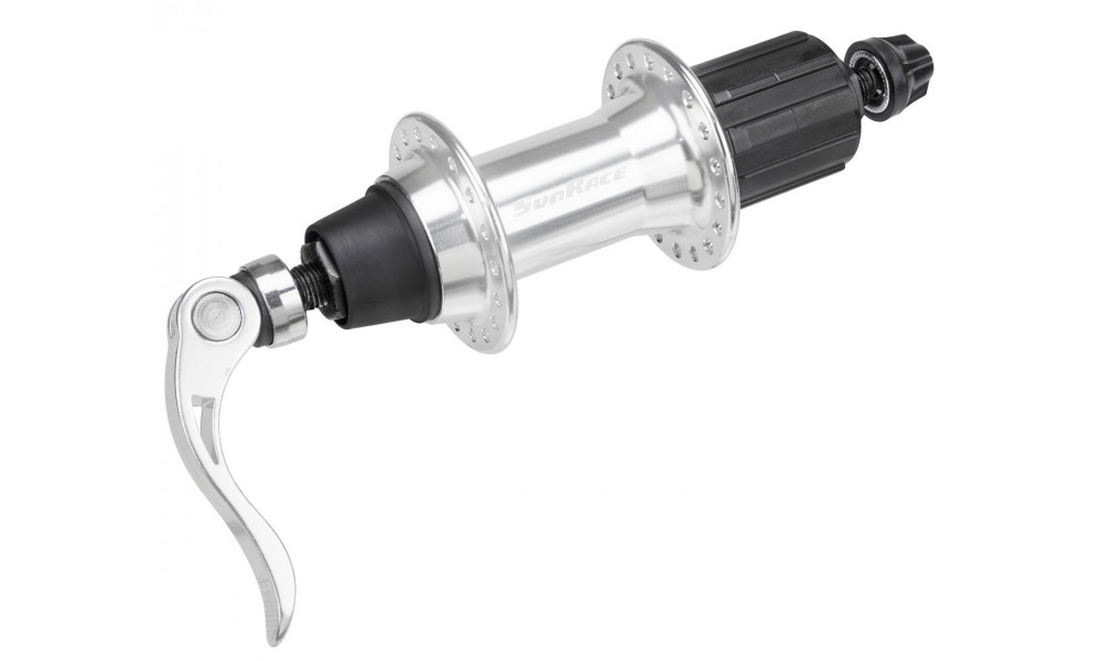 Задняя втулка SunRace HBM53 QR Alu 8-speed silver - 2