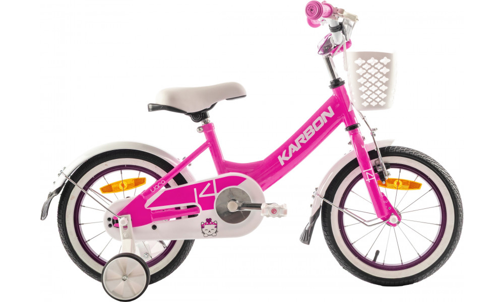 Велосипед Karbon Tiara 14 pink - 10