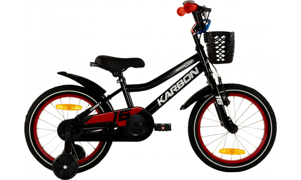 Велосипед Karbon Comet 16 black - 17