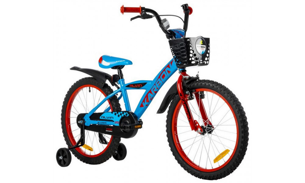 Велосипед Karbon Alvin 20 blue-red - 8