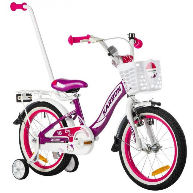 Bicycle Karbon Kitty 16 violet-white
