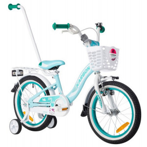 Велосипед Karbon Kitty 16 turquoise-white