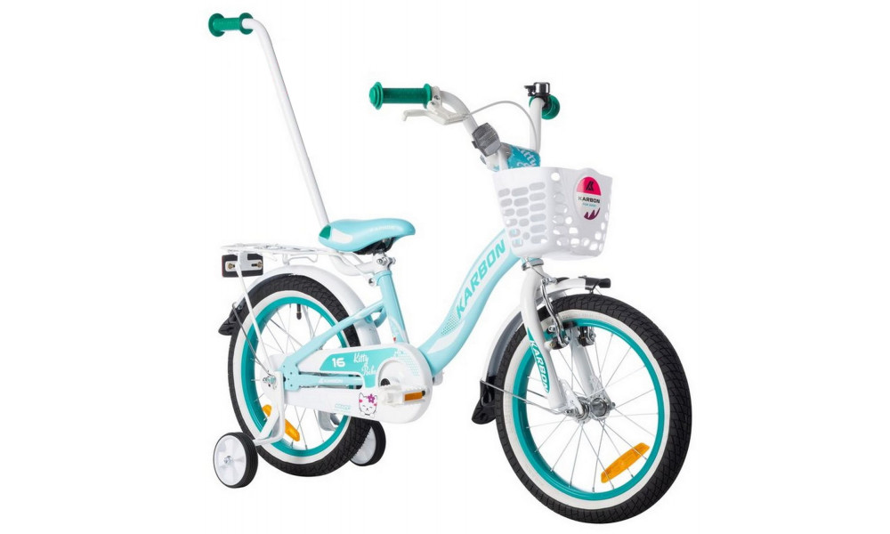 Bicycle Karbon Kitty 16 turquoise-white - 16