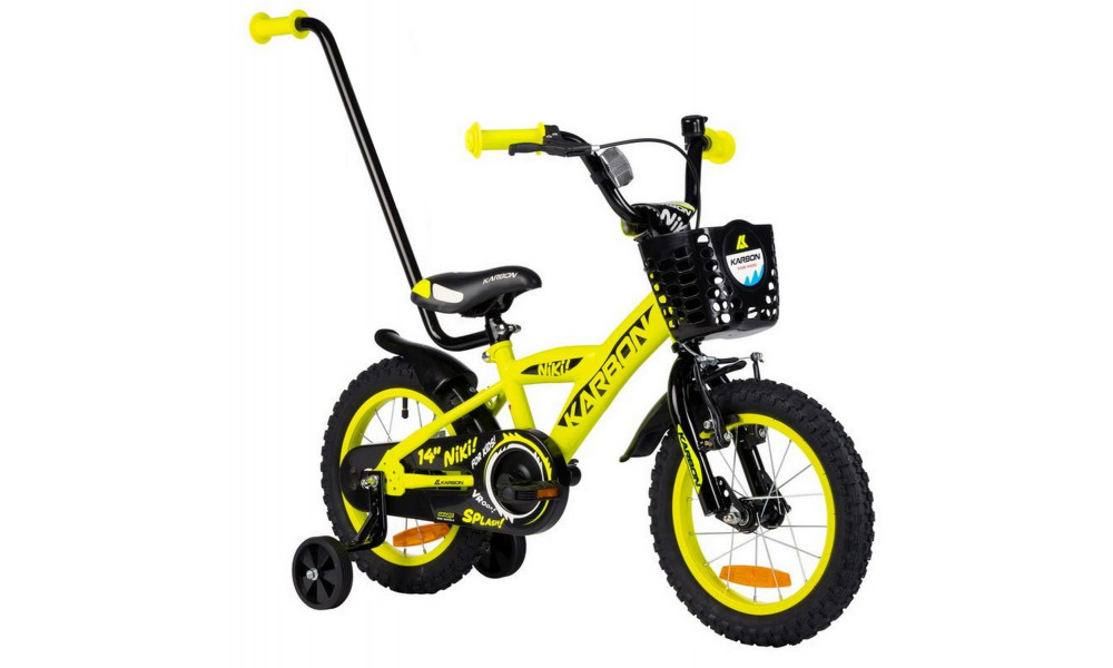Bicycle Karbon Niki 14 lime-black - 11