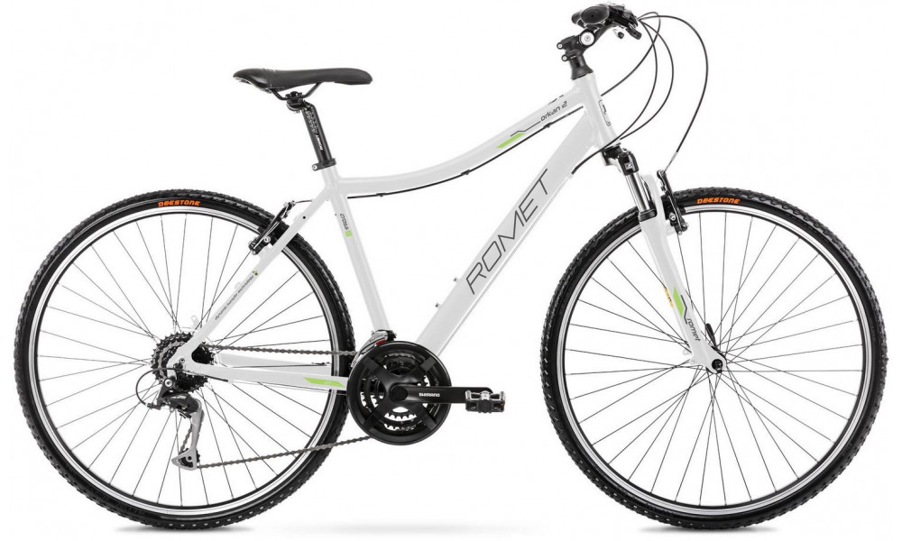 Bicycle Romet Orkan 2 D 28" 2022 white-green 