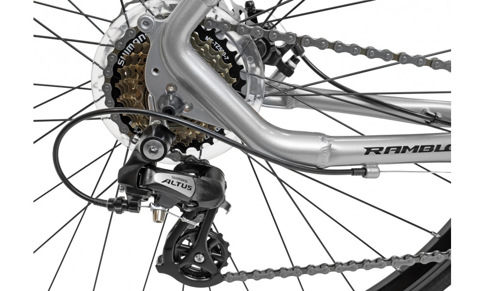 Bicycle Romet Rambler 29" Disc Limited silver-black - 11