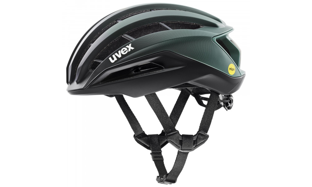 Шлем Uvex surge aero MIPS black-sage green matt - 7