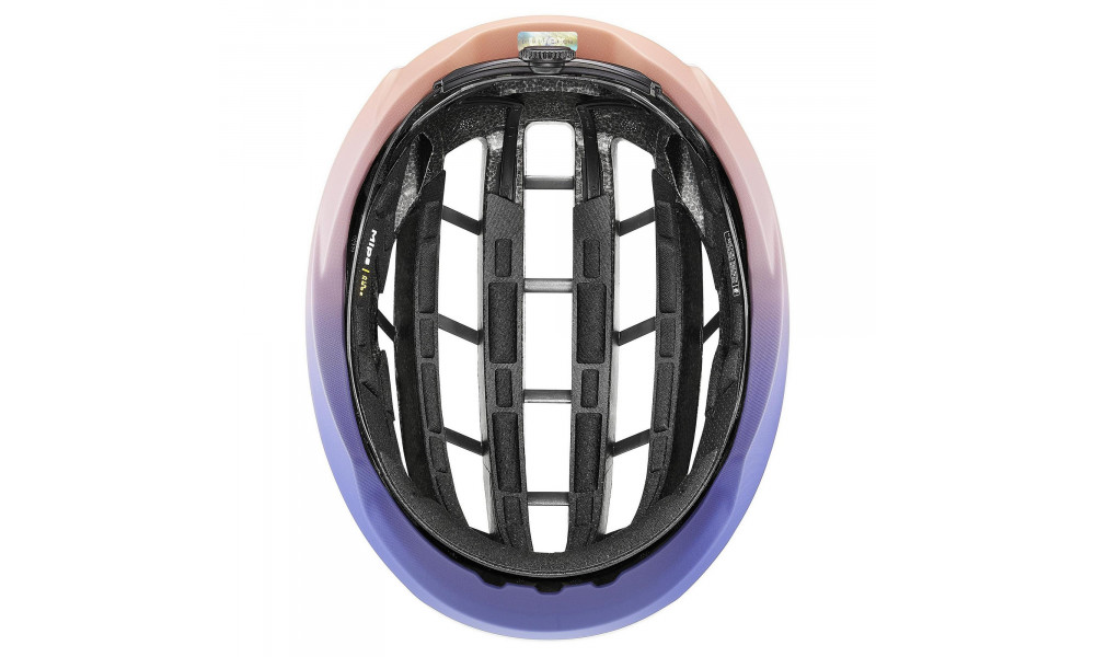 Шлем Uvex surge aero MIPS white-lilac apricot matt - 8
