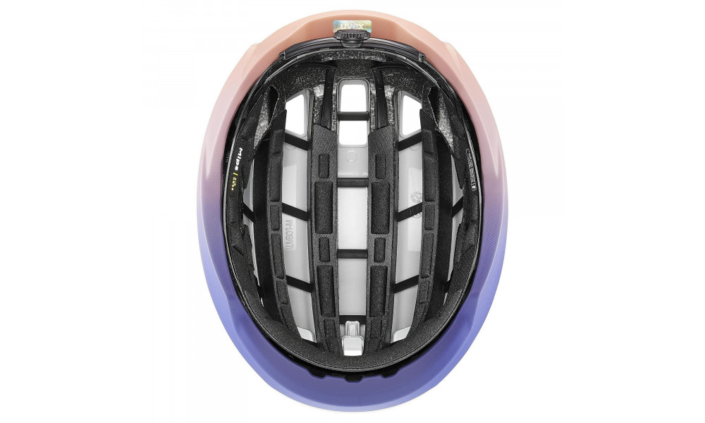 Шлем Uvex surge aero MIPS white-lilac apricot matt - 9