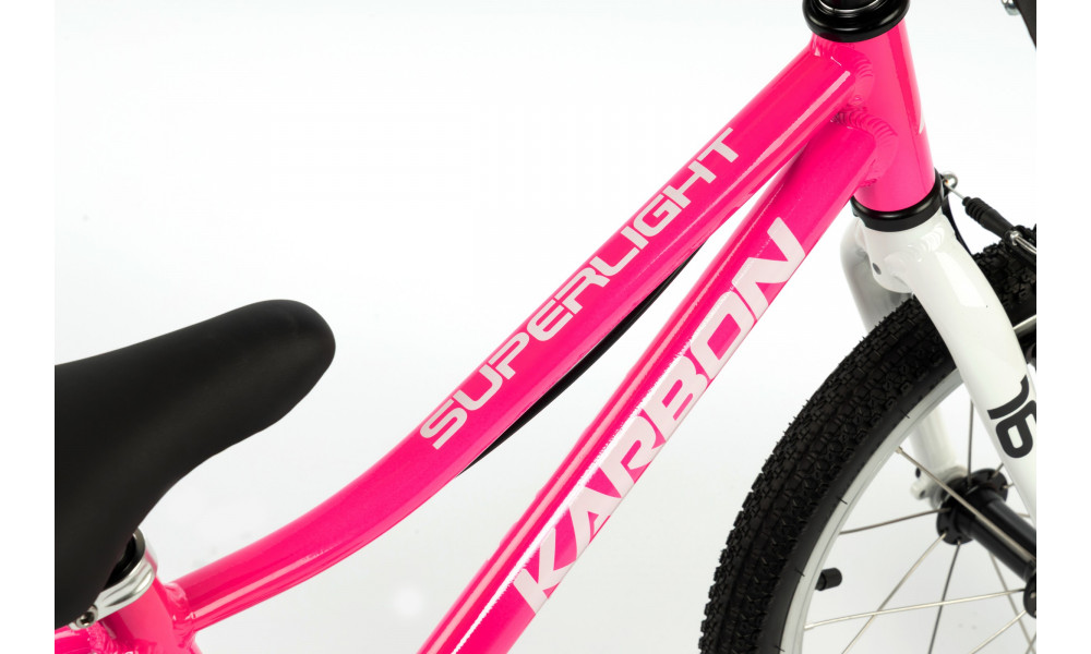Велосипед Karbon Superlight 16 pink - 6