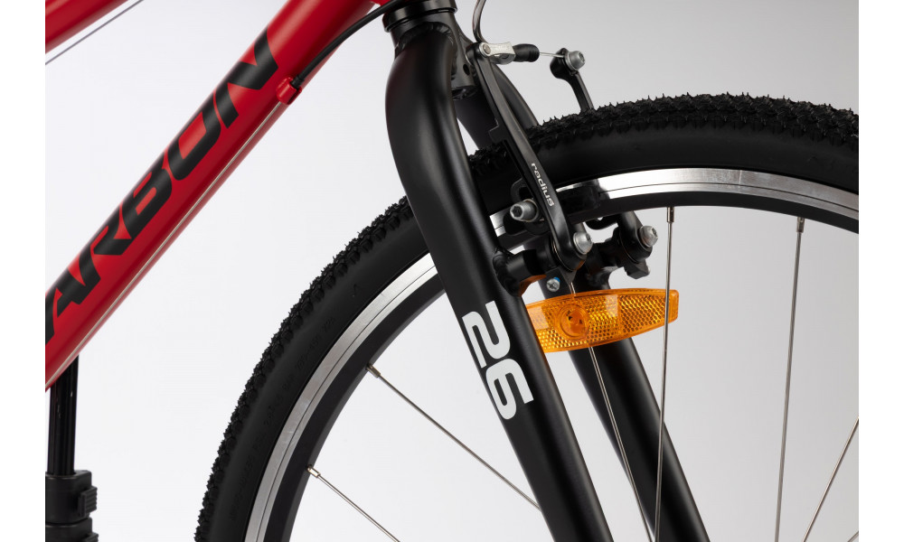 Bicycle Karbon Superlight 26 red - 7