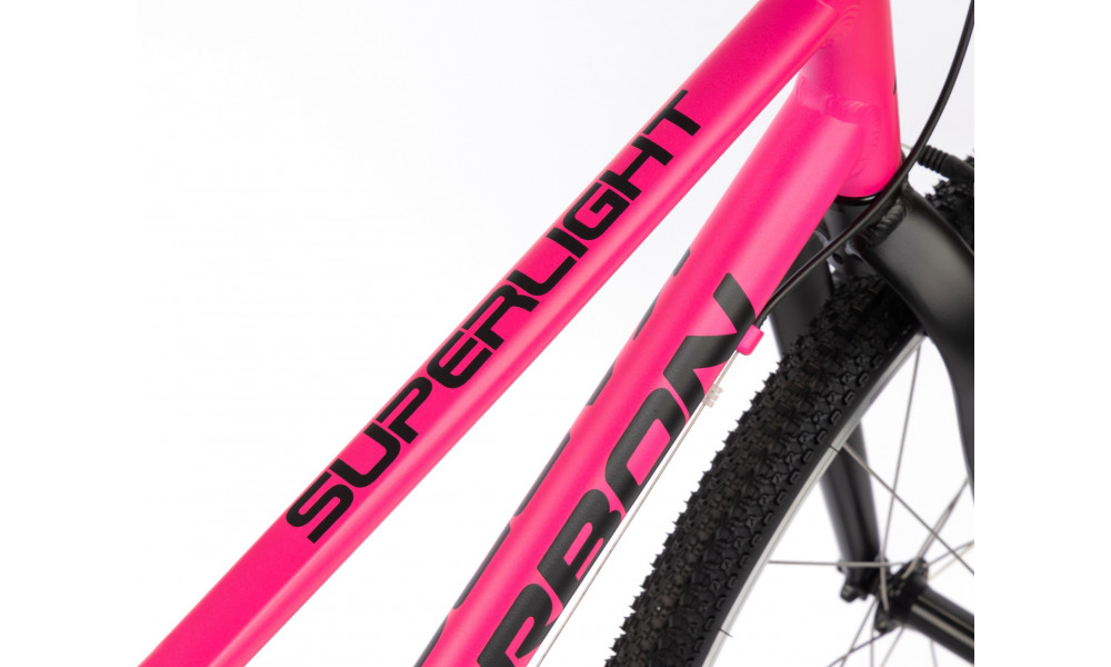 Велосипед Karbon Superlight 26 pink - 4