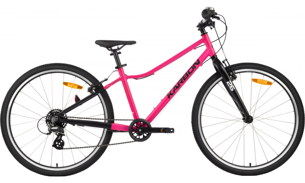 Велосипед Karbon Superlight 26 pink - 9
