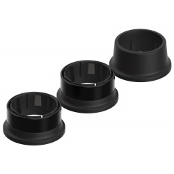 Pedal axle lock ring set Favero Assioma PRO Black