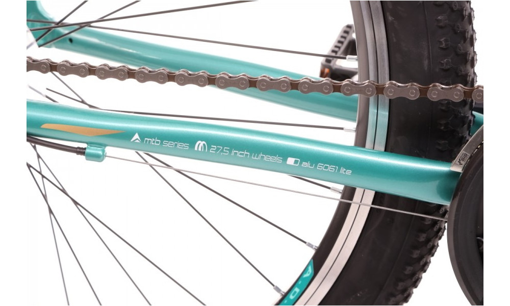 Bicycle Romet Jolene 7.0 27.5" 2022 turquoise - 3