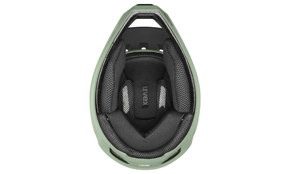 Шлем Uvex ravage moss green-black matt - 4