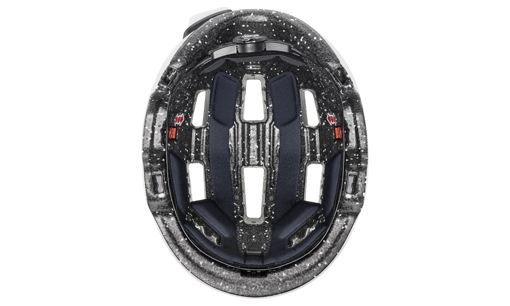 Helmet Uvex city 4 white skyfall matt - 7