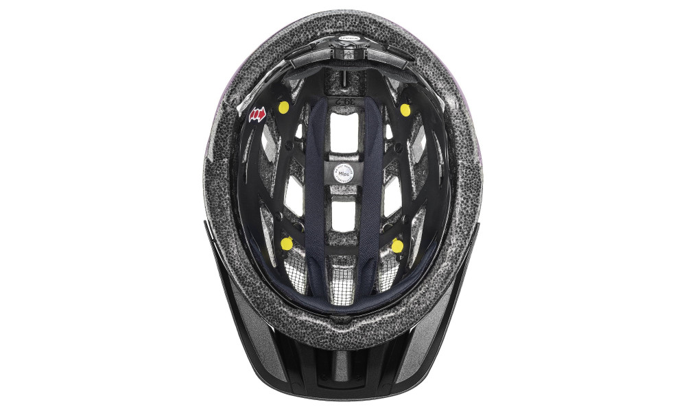 Helmet Uvex i-vo cc MIPS black-plum matt - 4
