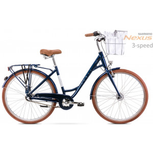 Bicycle Romet Pop Art Classic 28" 2022 blue mat Bicycle Romet Pop Art Classic 28" 2022 blue mat