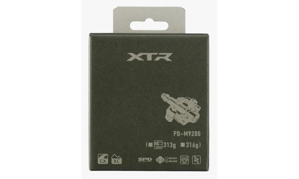 Педали Shimano XTR PD-M9200 Standard SPD + SM-SH51 - 3