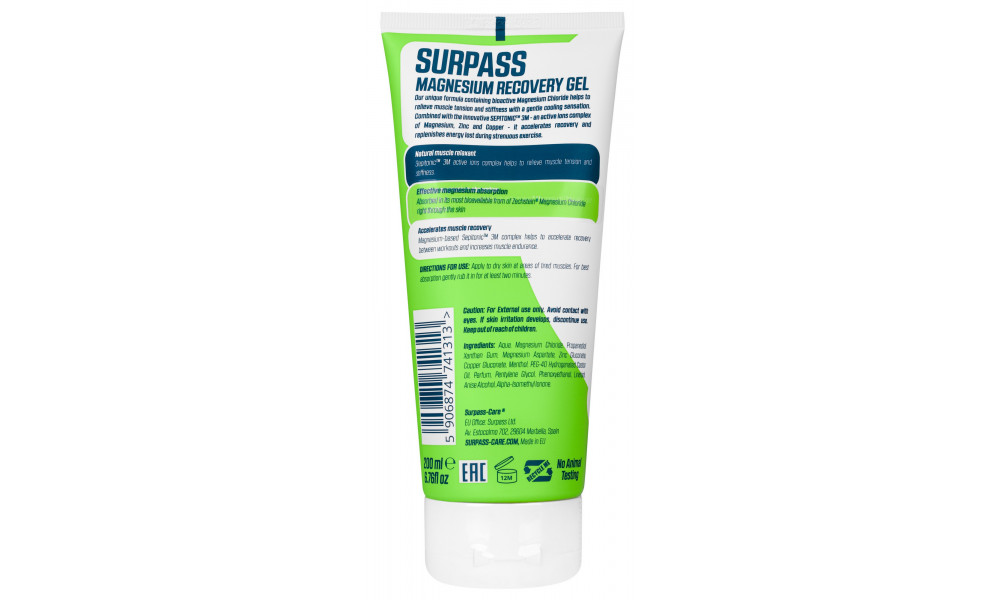 ????????????????? ???? Surpass Magnesium Recovery 200ml - 4