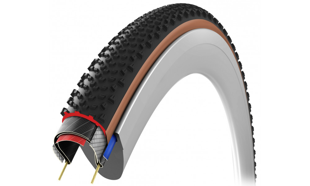 Tire 28" Vittoria Terreno T60 Mixed G2.0 TLR Fold 700x40c / 40-622 black - 7