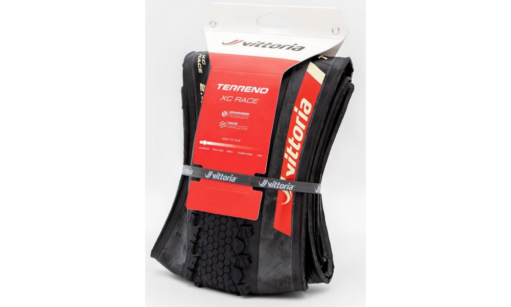 Tire 29" Vittoria Terreno XC Race TLR Fold 29x2.25 / 55-622 black - 2